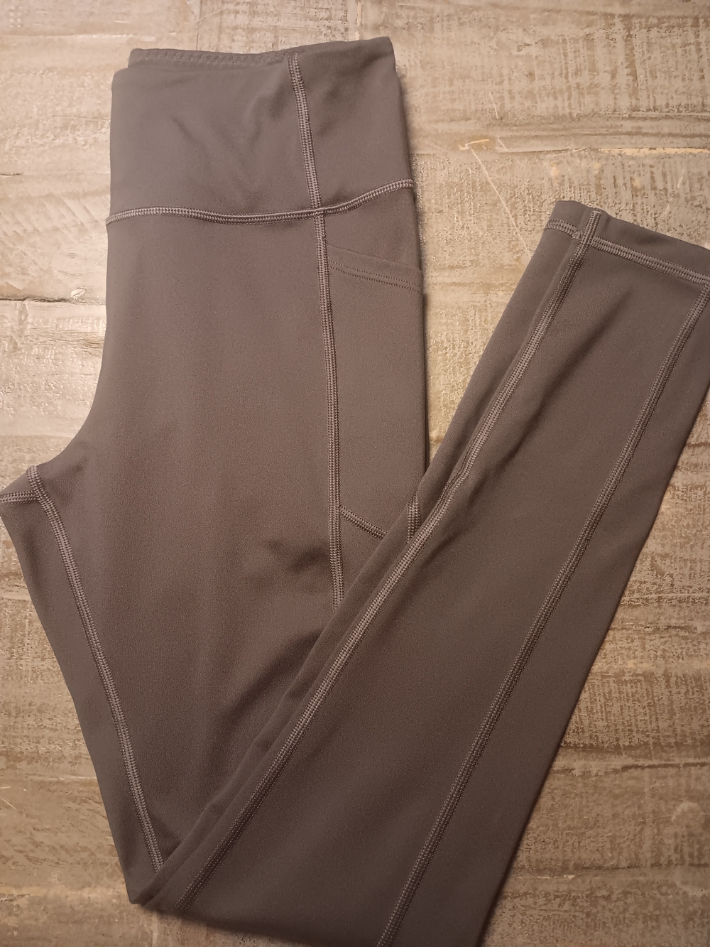 (59) Victoria's Secret Charcoal Gray High-Waist Leggings